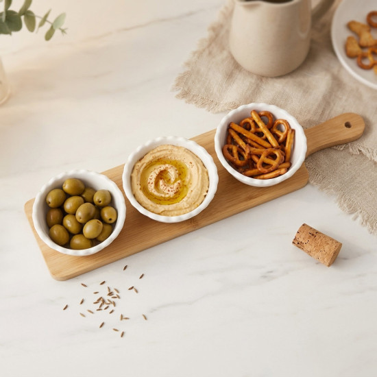 Bowl Set 3 Pcs with Stand